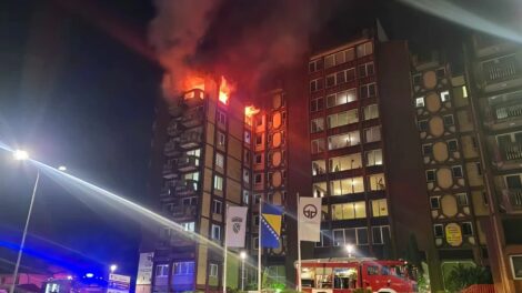 Többen meghaltak egy idősek otthonában kitört tűzben Boszniában