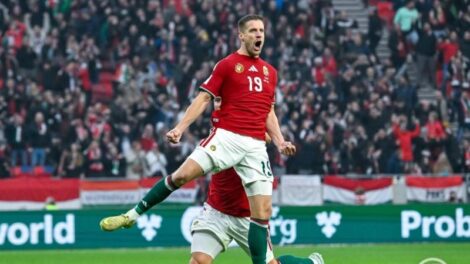 Varga Barnabásé a vb-selejtezők legszebb gólja