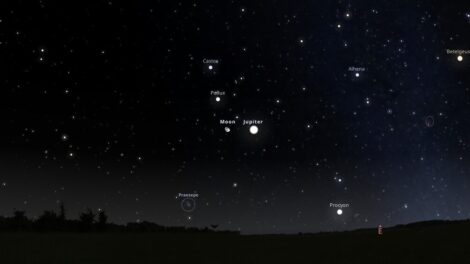 Vasárnap este érdemes lesz az eget kémlelni