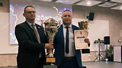 Cigándi játékvezető lett az év bírója vármegyénkben