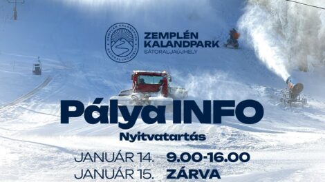 Tájékoztatás a Zemplén Kalandpark nyitvatartásáról