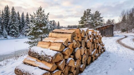 Tűzifaszállítmányok érkeztek Olaszliszkára