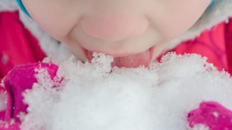 Miért nem jó ötlet havat enni?