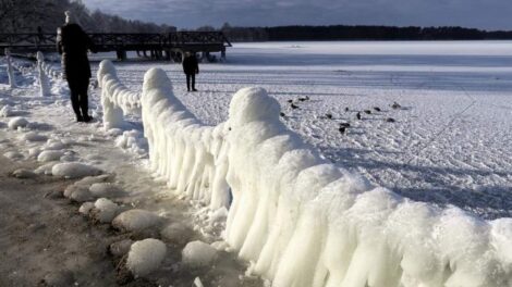 Rendkívüli hideg sújtja Lengyelországot