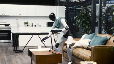 Egy robot már úgy pakolászik a nappaliban, mintha ez lenne a világ legtermészetesebb dolga