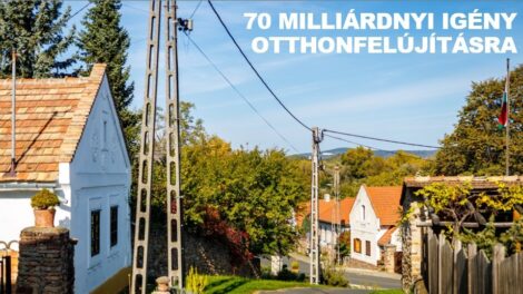 Már több mint 70 milliárd forintra pályáztak az Energetikai otthonfelújítási programban