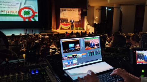 Március 15-ei megemlékezés Sárospatakon