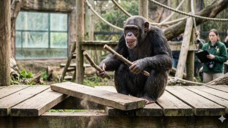 Doboló csimpánzok mutathatják meg a zene eredetét
