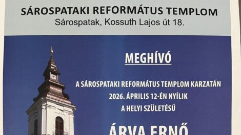 Megnyílt Árva Ernő kiállítása Sárospatakon