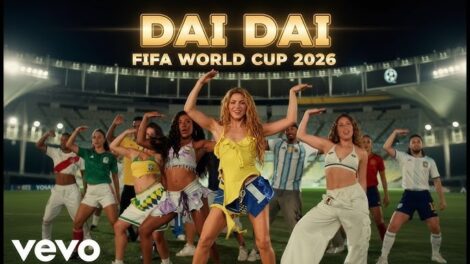 Shakira énekli a labdarúgó-világbajnokság hivatalos dalát