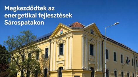 Megkezdődtek az energetikai fejlesztések Sárospatakon