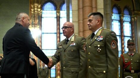 Átvette a Honvéd Vezérkar főnöki beosztását Sándor Zsolt vezérezredes