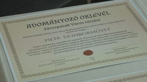 Új Andrássy-Kurta alkotással gazdagodott Sárospatak