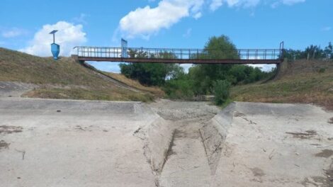 Aggasztó mértékben kiszáradt a Ronyva-patak