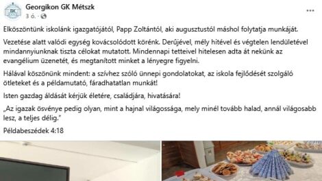 Elköszönt a Georgikon igazgatója