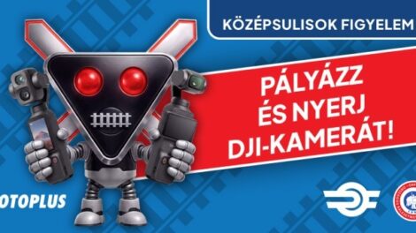 Vasútbiztonsági videópályázatot hirdettek középiskolásoknak