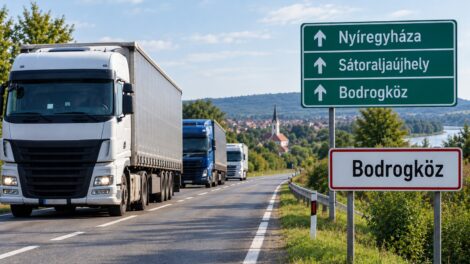 A Bodrogközt elkerülő útért lobbiznának a fuvarosok