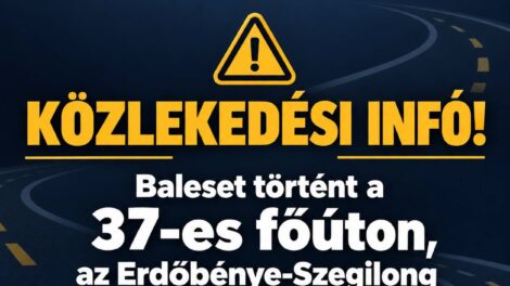 Baleset a 37-es főúton