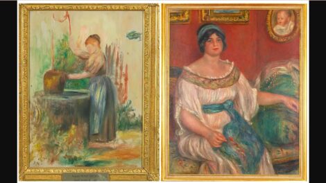 Megtalálták a Dél-Franciaországban ellopott Renoir-festményeket